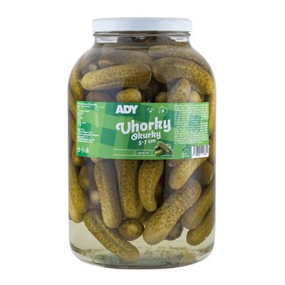 ADY Okurky 5 -7 cm 3,72 l
