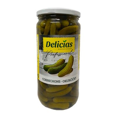 Delicias Okurky Cornichons 370 g