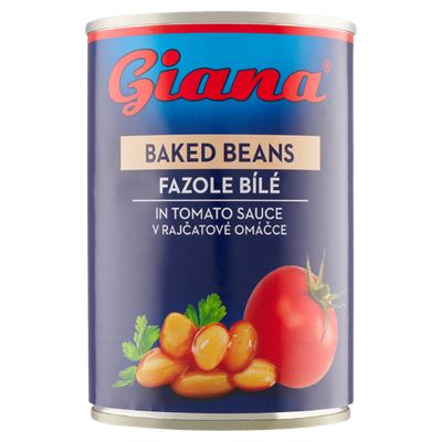 Giana Fazole v tomatové omáčce 6 x 425 ml