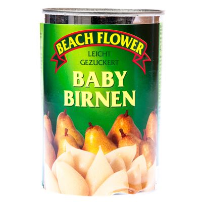 BEACH FLOWER Hrušky baby 420 g