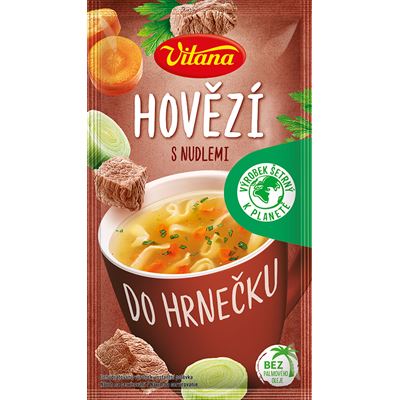 Vitana Do hrnečku hovězí s nudlemi 20 g