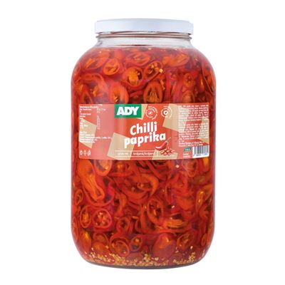 ADY Pizza Chilli paprika krájená 3,4 kg