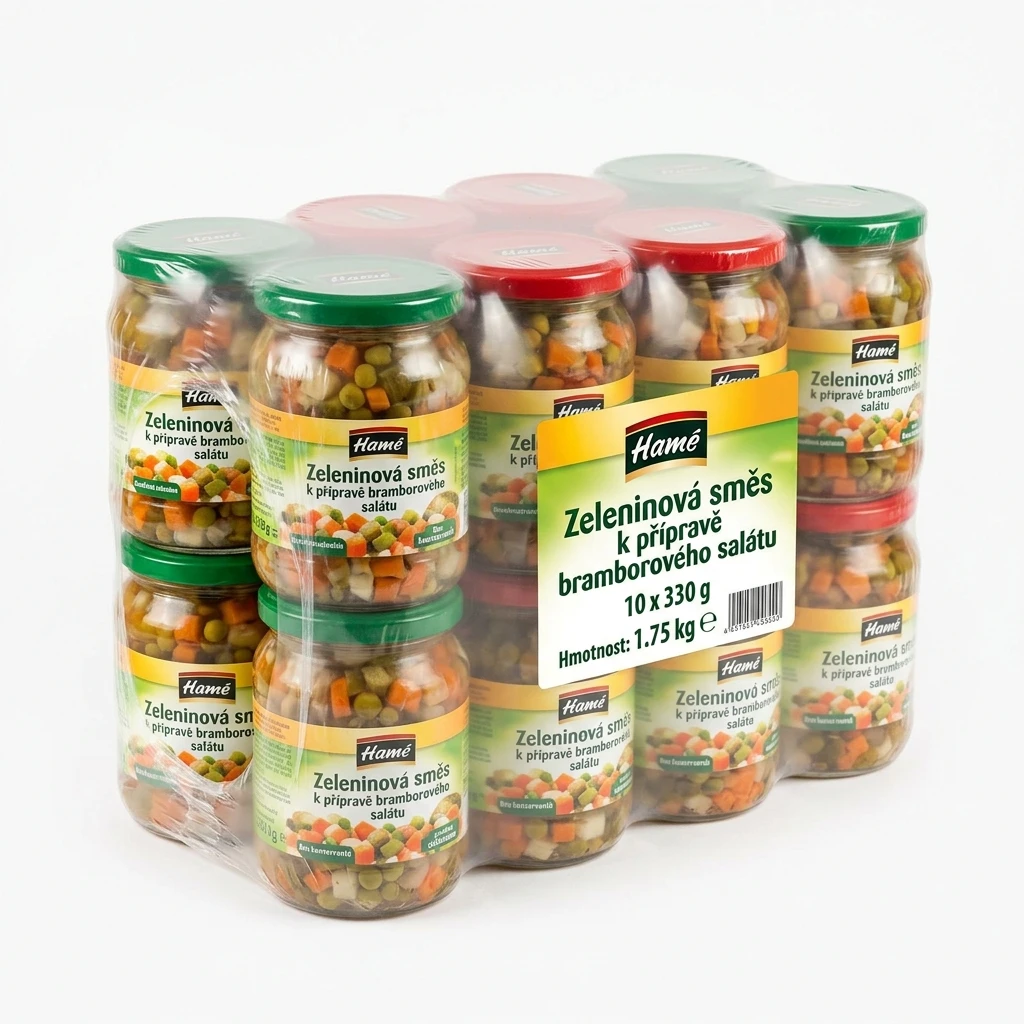 Hamé Zeleninová směs k přípravě bramborového salátu 10 x 330 g