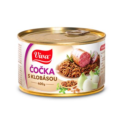 Viva Čočka s klobásou 400 g