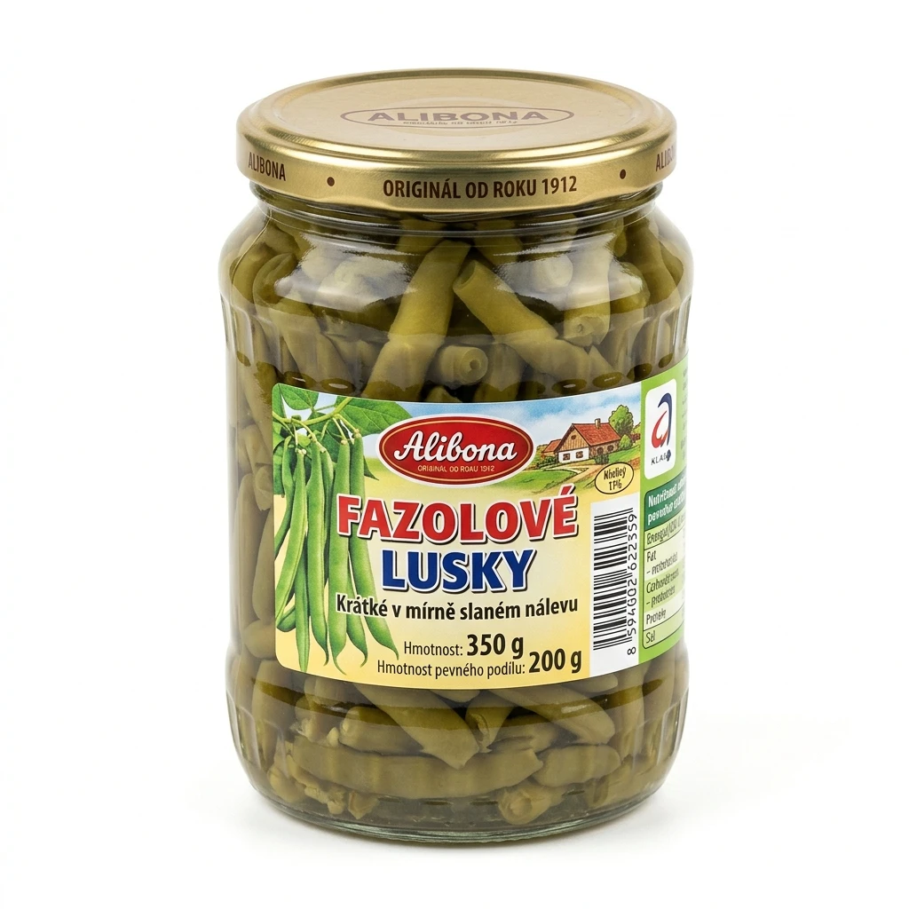 Alibona Fazolové lusky 8 x 350 g