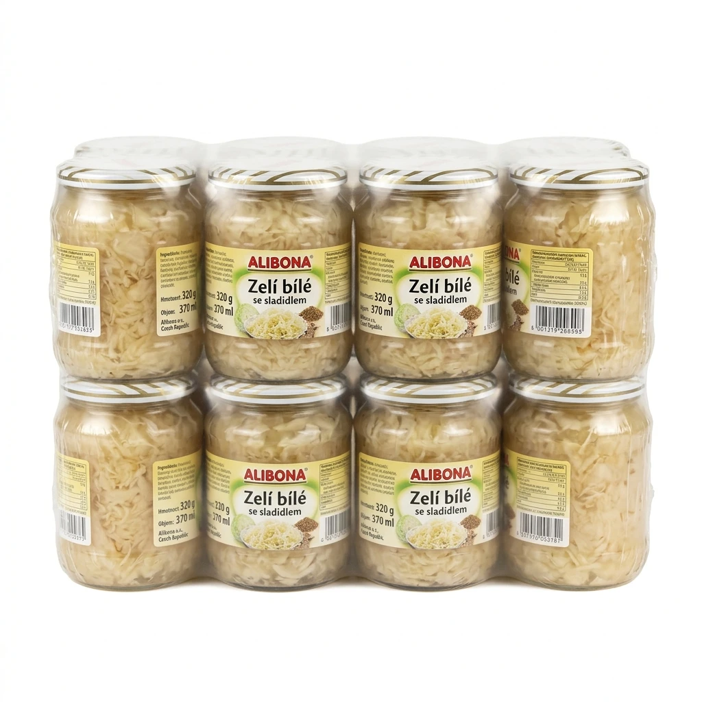 Alibona Zelí bílé se sladidlem 8 x 320 g