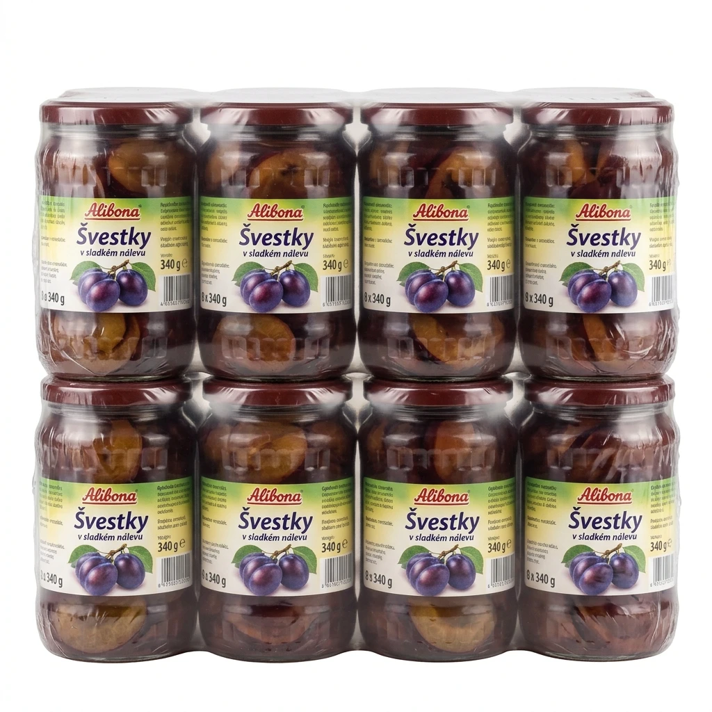 Alibona Švestky 8 x 340 g