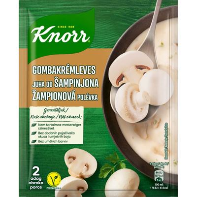 Knorr Polévka krémová žampionová (2 porce) 45 g
