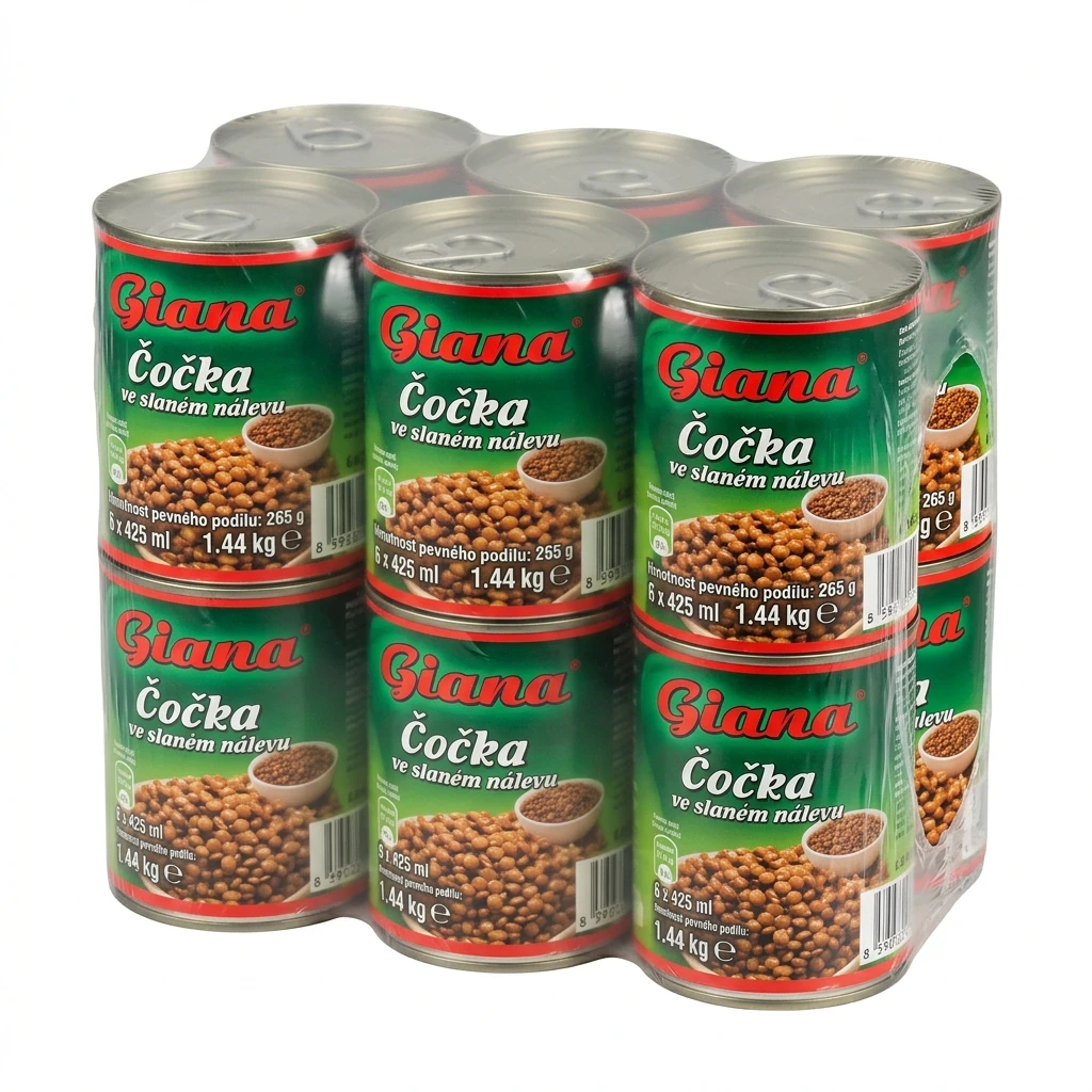 Giana Čočka ve slaném nálevu 6 x 425 ml plech