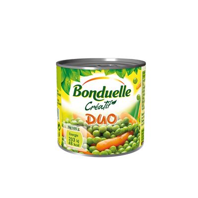 Bonduelle Hrášek + mrkev 400 g