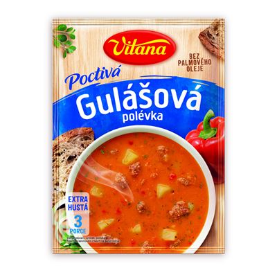 Vitana Poctivá Polévka gulášová 97 g