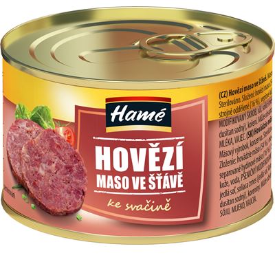 Hamé Hovězí maso ve šťávě 10 x 150 g