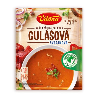 Vitana Gulášová svačinová polévka 95 g