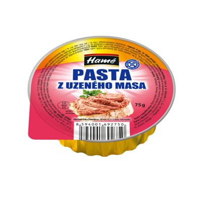 Hamé Pasta z uzeného masa 28 x 75 g