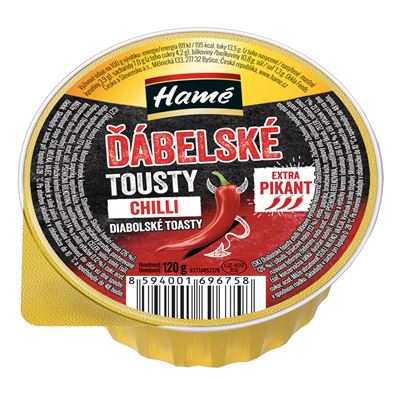 Hamé Ďábelské tousty 16 x 120 g