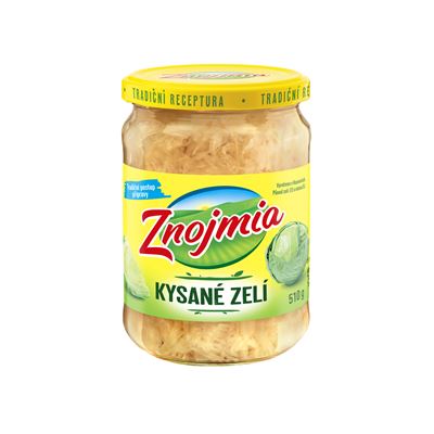 Znojmia Zelí bílé kysané 4 x 510 g