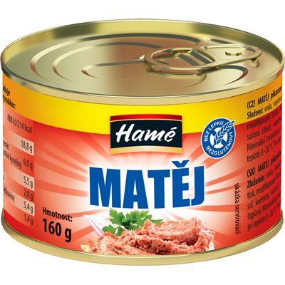 Hamé Matěj pikantní pomazánka 10 x 160 g
