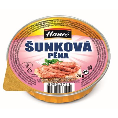 Hamé Šunkový pěna 28 x 75 g