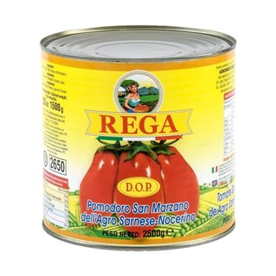 Rajčata celá loupaná D.O.P. 2,5 kg