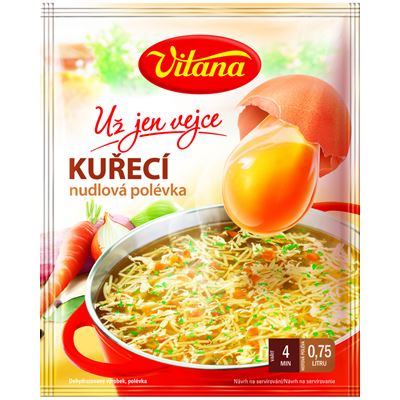 Vitana Už jen vejce Polévka kuřecí 38 g
