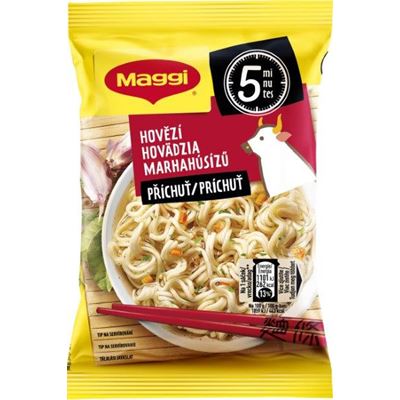 Maggi 5minut Cup nudle hovězí 59,2 g