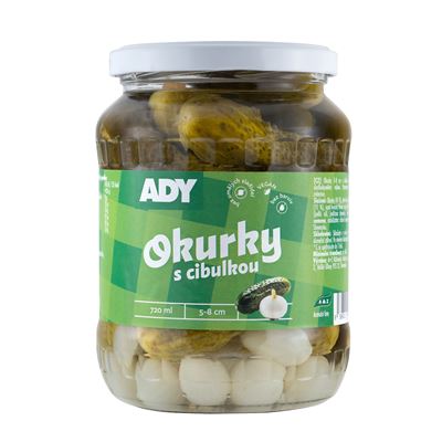 ADY Okurky s cibulkou 4 x 660 g