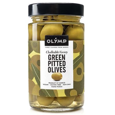 OLYMP Olivy zelené bez pecky 320 g