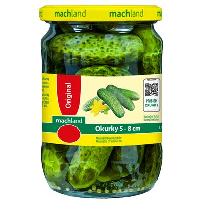 Machland Okurky 5 - 8 cm 540 g