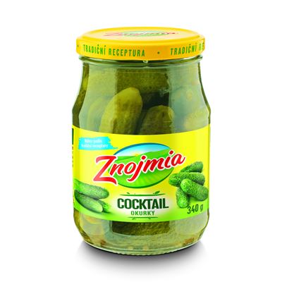 Znojmia Cocktail Okurky 3 - 6 cm 4 x 340 g