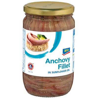 aro Ančovičky filety 700 g
