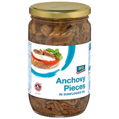 aro Ančovičky kousky 700 g