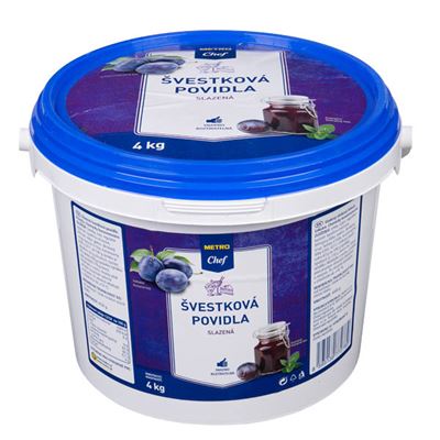 METRO Chef Povidla švestková slazená 4 kg kbelík