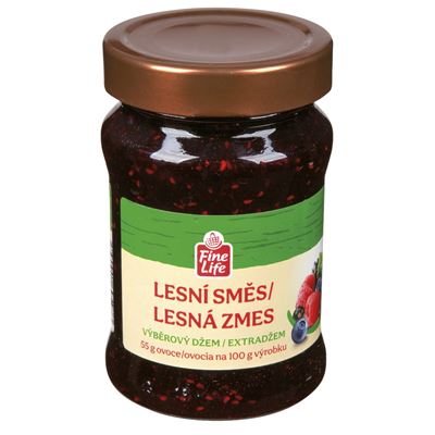 Fine Life Džem výběrový lesní směs 340 g