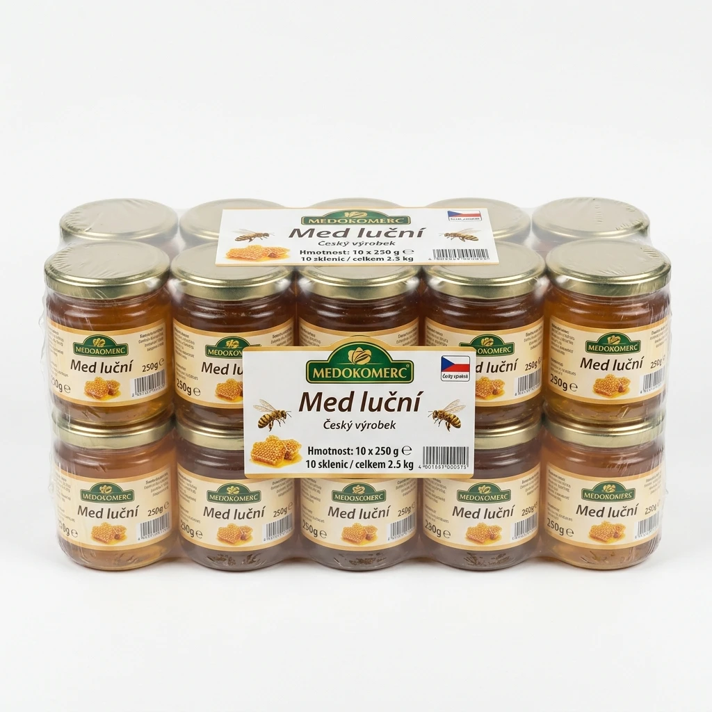 MEDOKOMERC Med luční 10 x 250 g