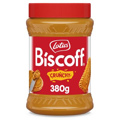 Lotus Biscoff pomazánka ze sušenek Crunchy 380 g