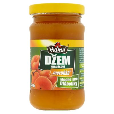 Hamé Džem meruňkový se sníženým obsahem cukru 230 g