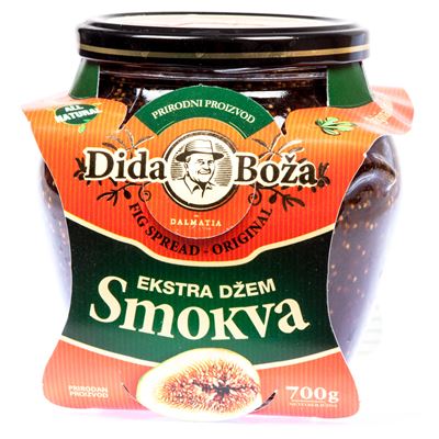 Dida Boža Džem Extra fíkový 82 % ovoce 700 g