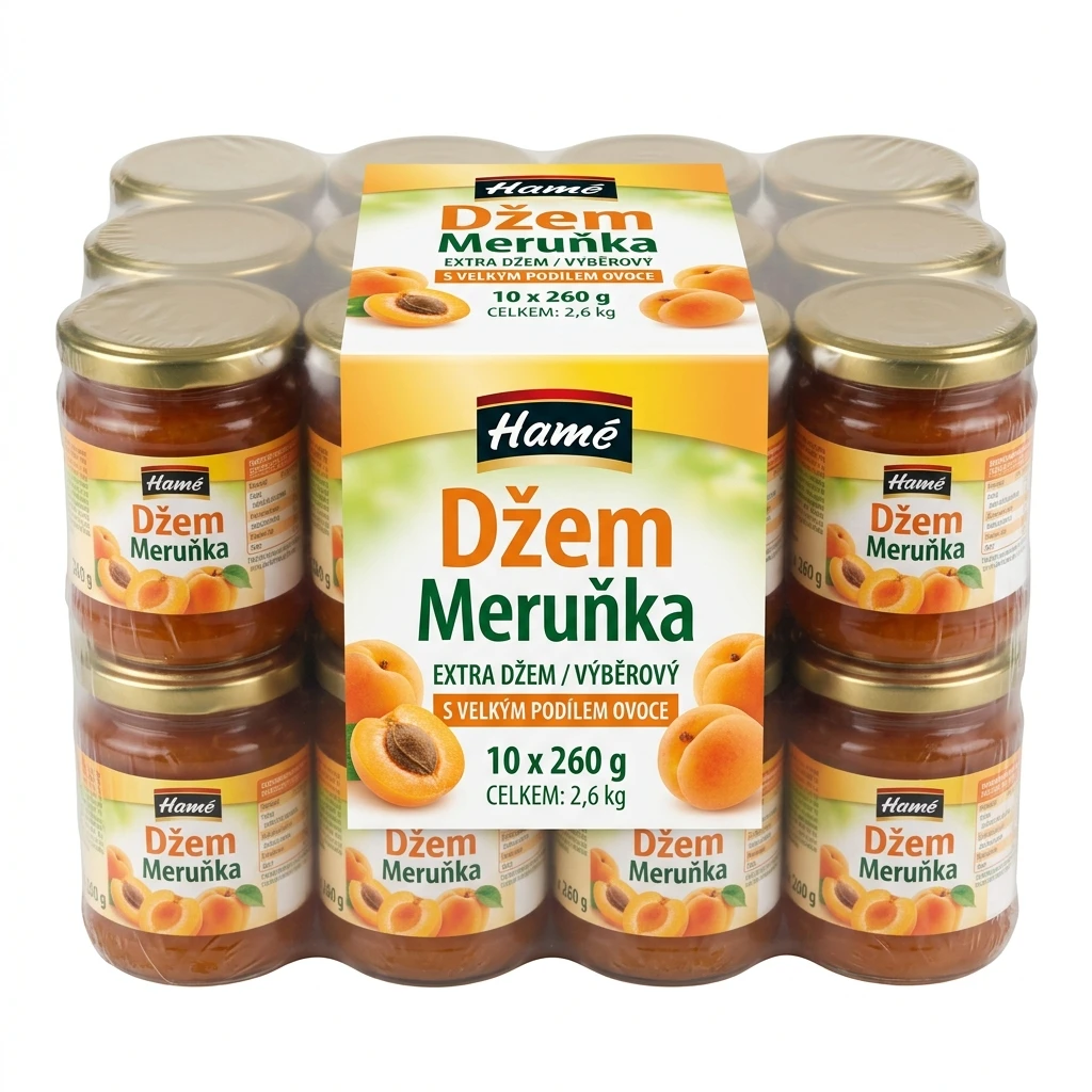 Hamé Džem meruňka 10 x 260 g