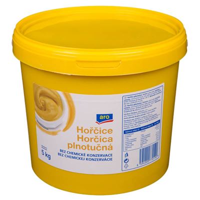 aro Hořčice plnotučná 5 kg