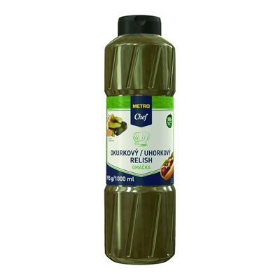 METRO Chef Omáčka okurková Relish 1000 ml