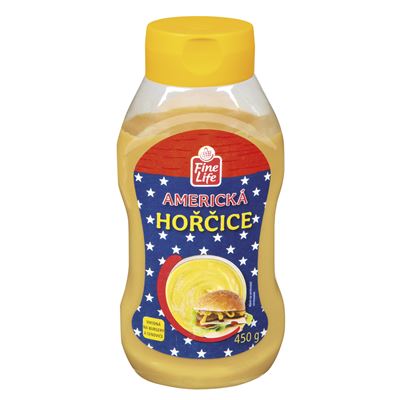 Fine Life Americká hořčice 450 g