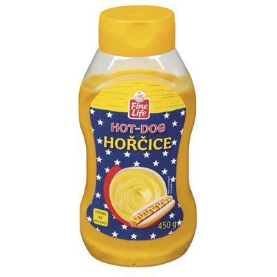 Fine Life Hot Dog hořčice 450 g
