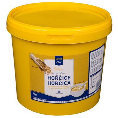 METRO Chef Hořčice plnotučná 5 kg