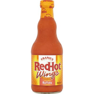 FRANK'S Red Hot Buffalo Wings chilli omáčka 354 ml