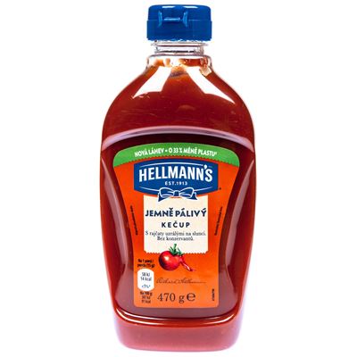 HELLMANN'S Kečup pálivý 470 g