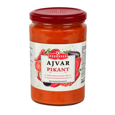 PODRAVKA Ajvar ostrý 690 g