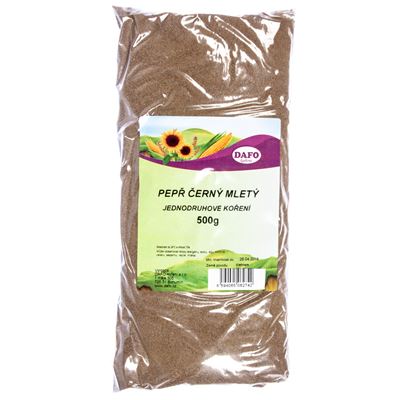 DAFO Pepř černý mletý 500 g