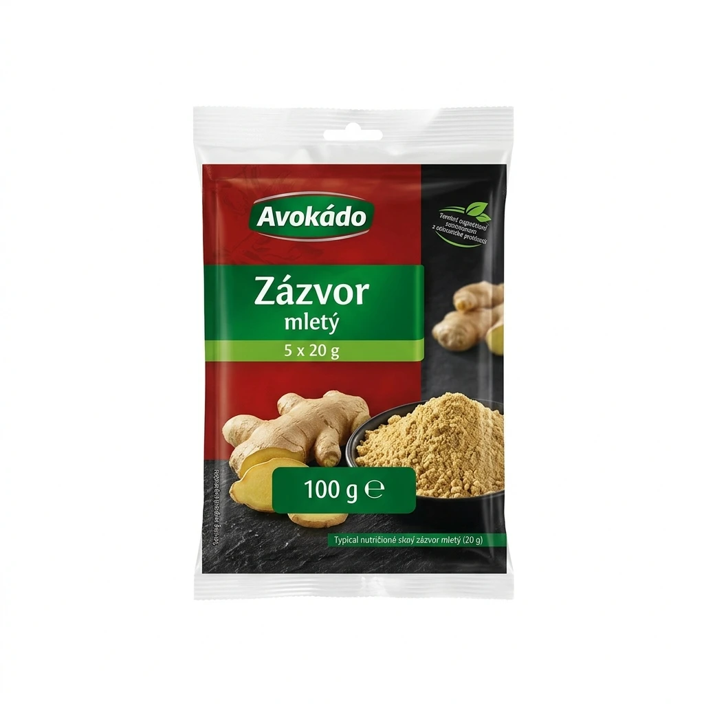 Avokádo Zázvor mletý 5 x 20 g