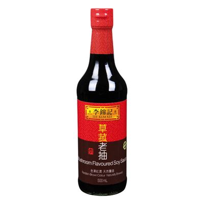 LEE KUM KEE Sójová omáčka houbová 500 ml