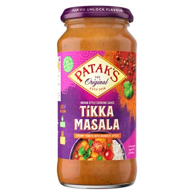 F.W.TANDOORI Patak's Original Tikka Masala Sauce Omáčka krémová 450 g